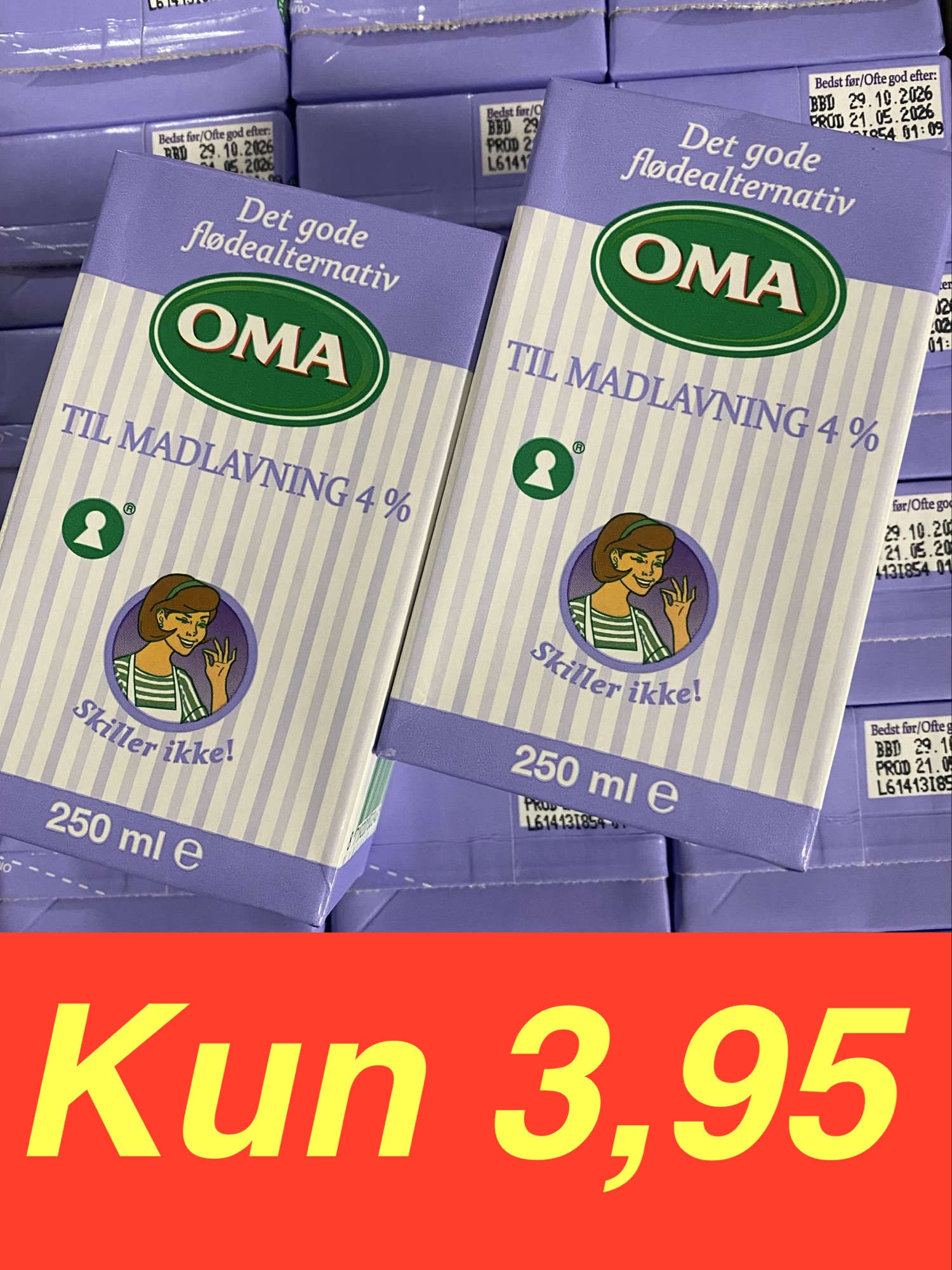 250 ml. Oma Madlavning