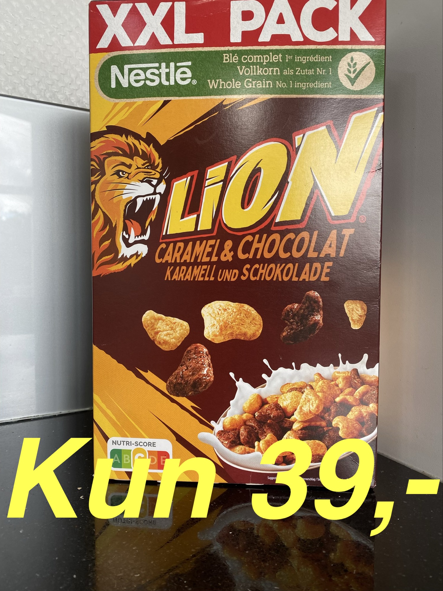 Lion med Karamel og Chokolade