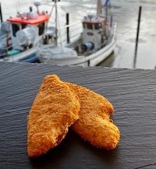🐟 🐟  10 stk Panerede Rødspættefileter 🐟 🐟