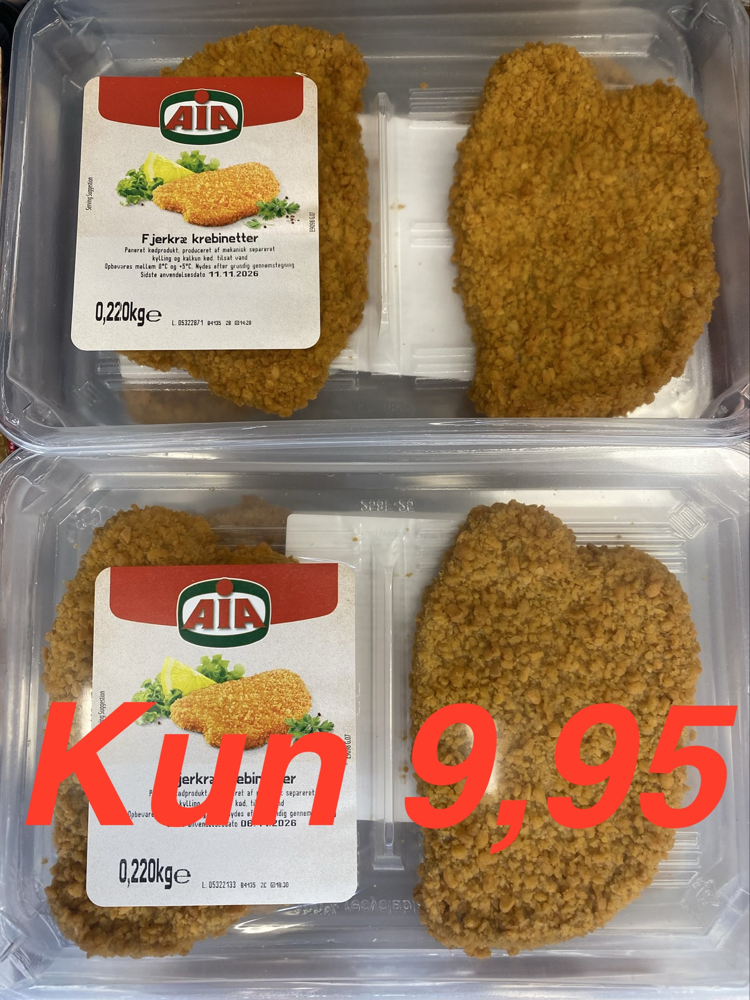Fjerkræ Krebinetter